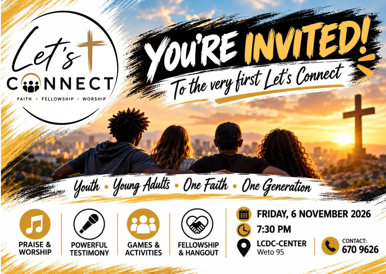 Let’s Connect — Faith, Fellowship & Worship
